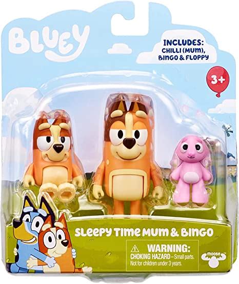 Bluey Sleepytime 2 Pack Mum Bingo And Floppy Amazonca Toys And Games