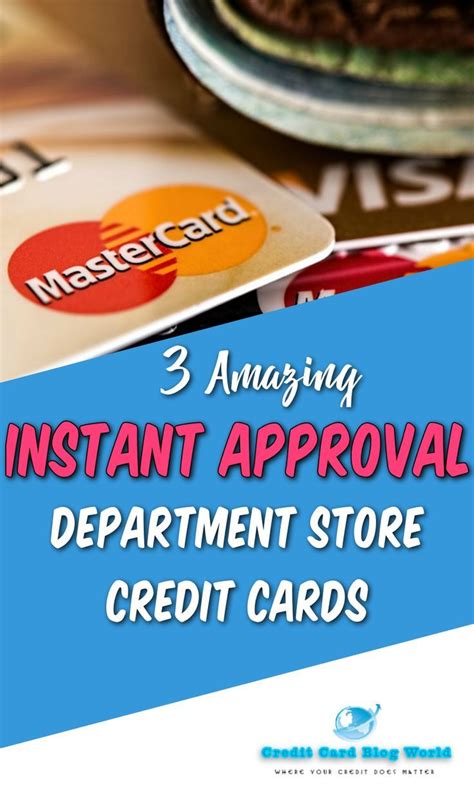 Just download the app and view your card transactions, pay your bills, view your card balance, change your card pin & even. Instant Approval Department Store Credit Cards. A credit card is an option everyone will look ...