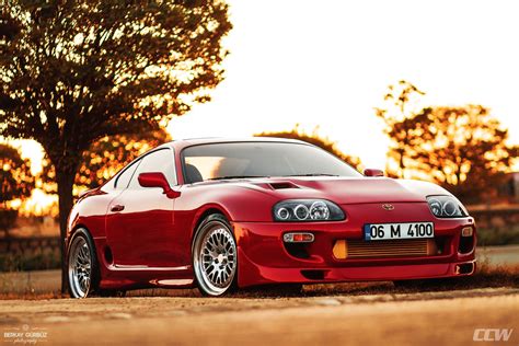 Renaissance Red Toyota Supra Turbo Ccw Classic Wheels Ccw Wheels