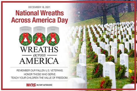Celebrating Wreaths Across America Military Autosource