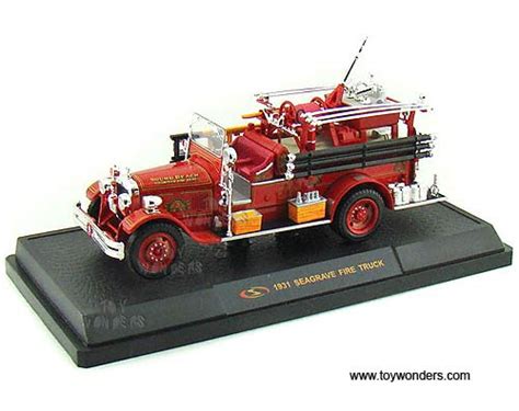 1931 Seagrave Fire Truck Sound Beach Volunteer Fire Department 32380r 1