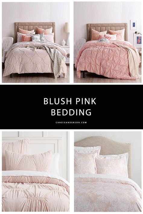 20 Best Blush Pink Bedding Essentials In Every Style Candie Anderson Blush Pink Bedding
