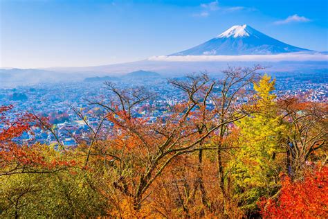 Mt Fuji In Japan In Autumn 2031147 Stock Photo At Vecteezy