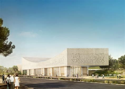Herzog And De Meuron New Images Of National Library Of Israel