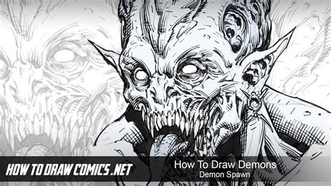 How To Draw Demons Demon Spawn Youtube