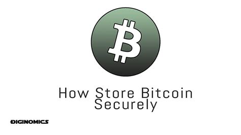 How to store bitcoin on usb stick guide. How to Store Bitcoin Securely - YouTube