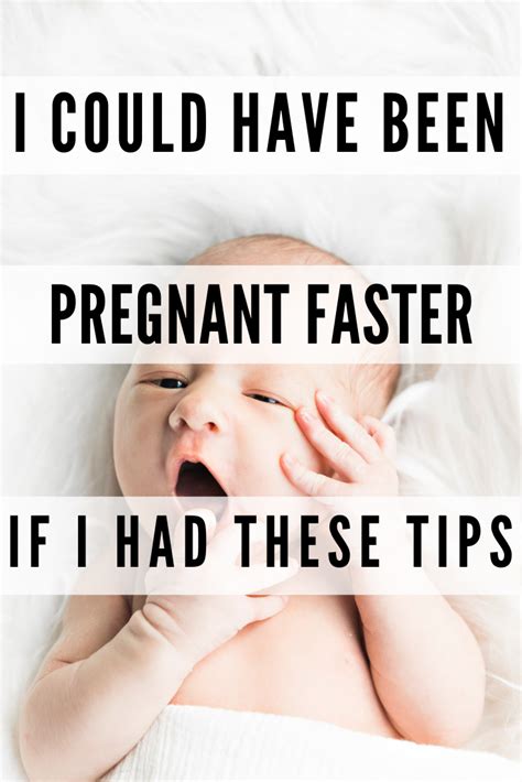 11 Tips To Help You Get Pregnant Fast Pursue Today