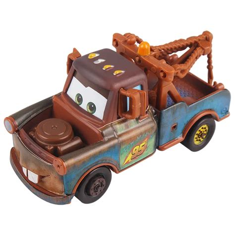 Disney Cartoon Pixar Cars 3 Mater 155 Diecast Brand Metal Alloy Toy