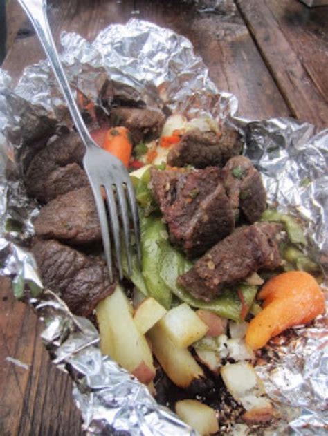 Aluminum foil has a shinny side and a not so shinny side. 34 Tin Foil Recipes For Camping or A Mess Free Dinner ...