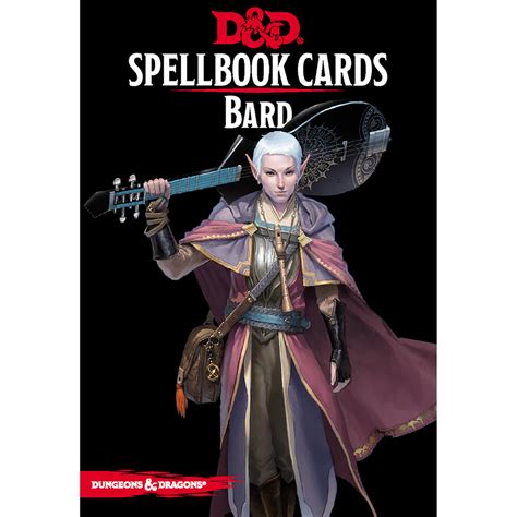 Dnd 5e Spellbook Cards Bard Halcyon Games