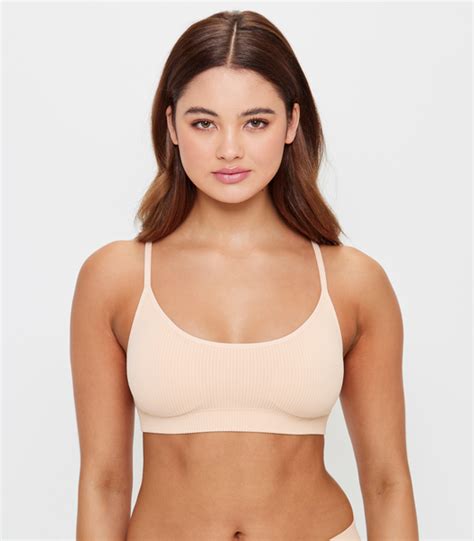 Ribbed Strappy Crop Top Lily Loves Shifting Sands Target Australia
