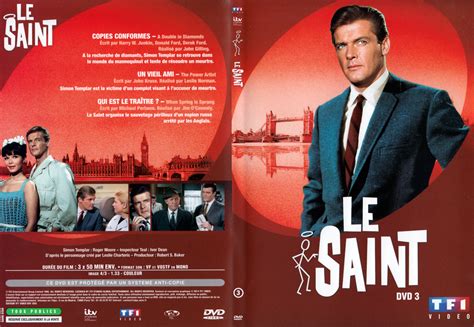 Jaquette Dvd De Le Saint Saison 5 Dvd 3 Cinéma Passion