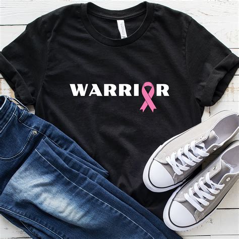 Cancer Warrior Shirt Survivor Strong Breast Cancer Tee Shirt Cancer