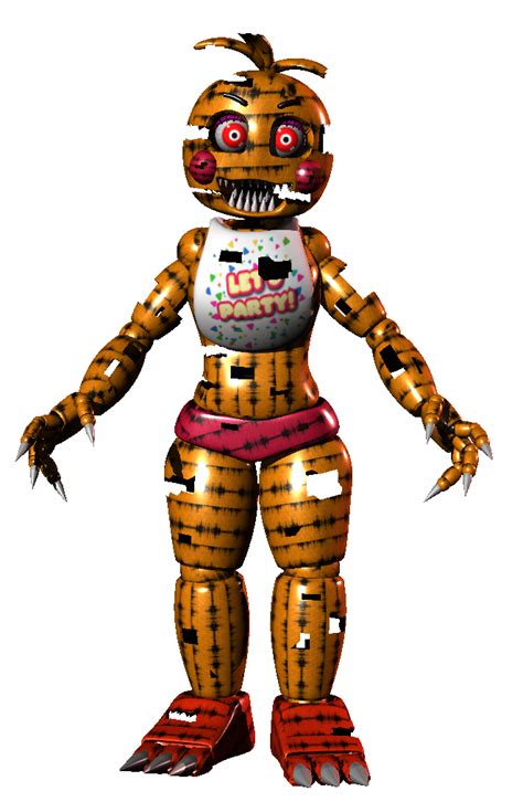 Nightmare Toy Chica Render By Gameian361 On Deviantart