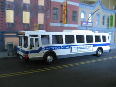 Img8839 Ho Scale Model Mta Bus This Scale Model Is Not Flickr