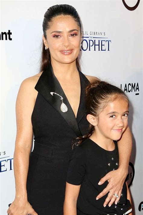 Salma Hayek Avec Sa Fille Valentina Paloma Pinault Santa Monica Le