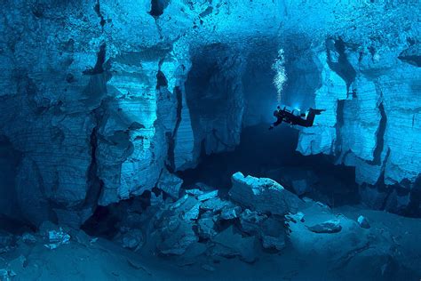 Orda Cave Underwater Gem Of Siberia Russia