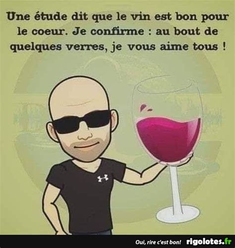 Une Etude Dit Que Le Vin Blagues Et Les Meilleures Images Dr Les