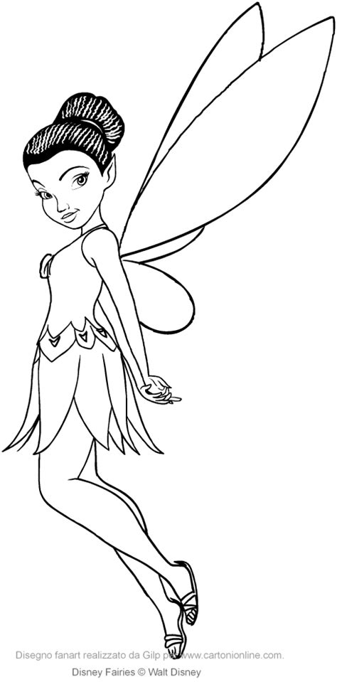 Disney Fairie Coloring Pages