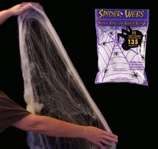 The webs i encounter in my garden are webs are from several kinds of orb spiders. stretchable spider web tips | Halloween Tips & Tricks for ...