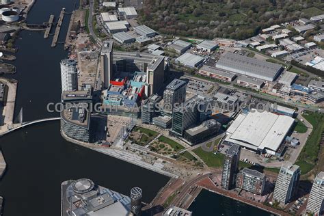 Aerial Photography Of Manchester Aerial Photograph Of The Bbc Media