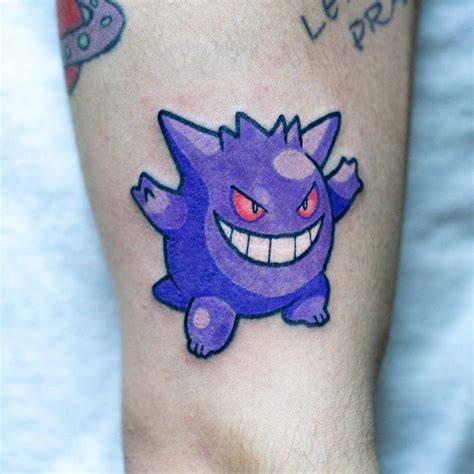 Arriba 68 Tatuaje Gengar Pokemon Mejor Vn