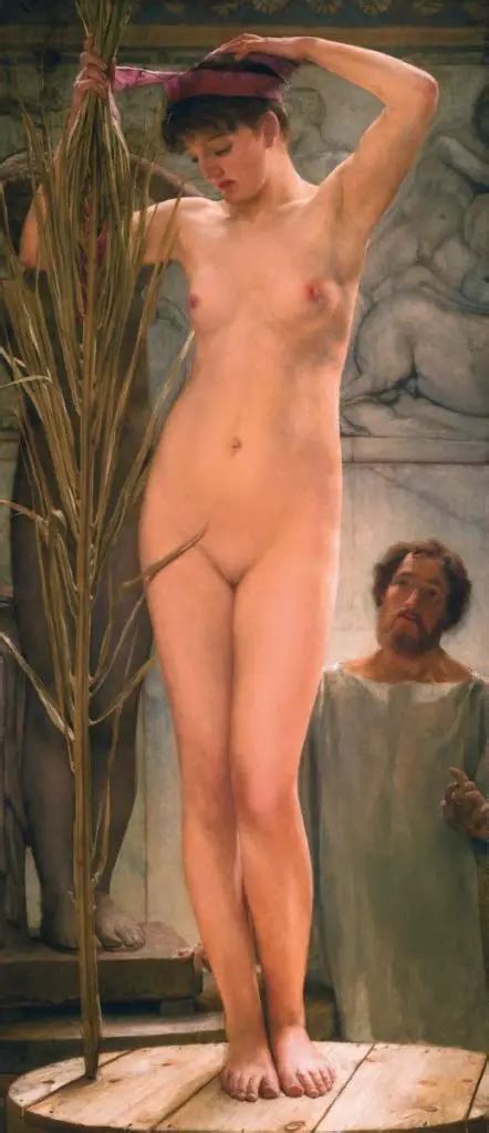 A Sculptor Model Lawrence Alma Tadema