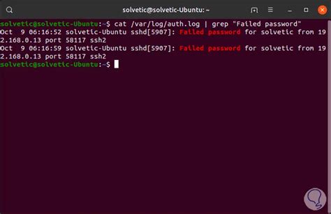 How To View Failed Connection Attempts Login Ssh On Linux