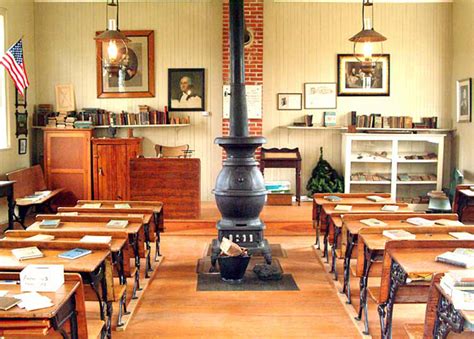 Classroom Mt Zion One Room Schoolhouse 1869