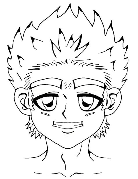 Anime Cat Boy Coloring Page Free Printable Coloring Pages For Kids