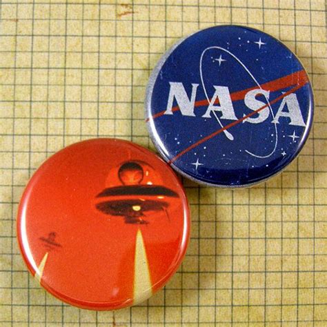 Outer Space Pinback Button Set Buttons Pinback Pinback Outer Space
