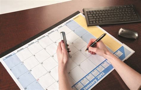 Desk Pad Calendar 2021 Classic Desk Pad And Wall Calendar 17 X 11