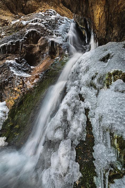Icy Waterfall Photograph By Jami Bollschweiler Fine Art America