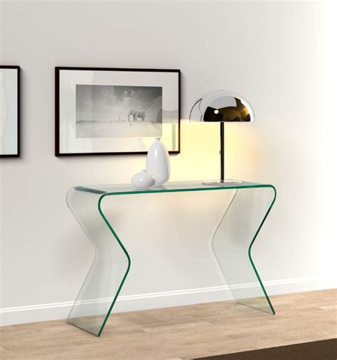 10 Glass Minimalist Console Tables For Modern Entryway