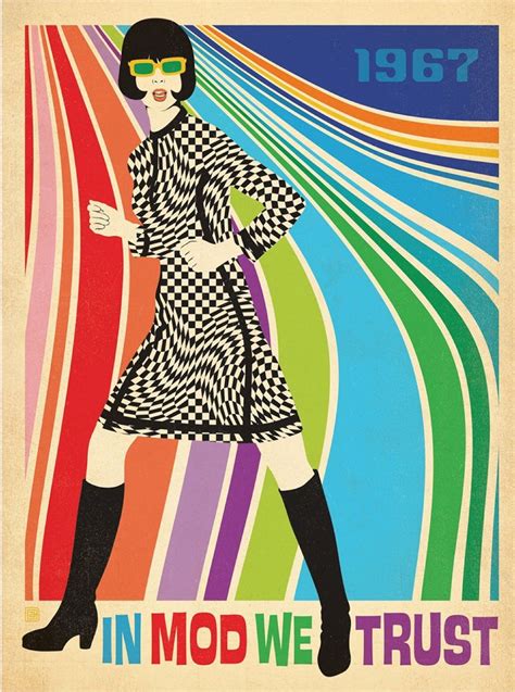 Mod 1967 Posters Art Prints Anderson Design Group Retro