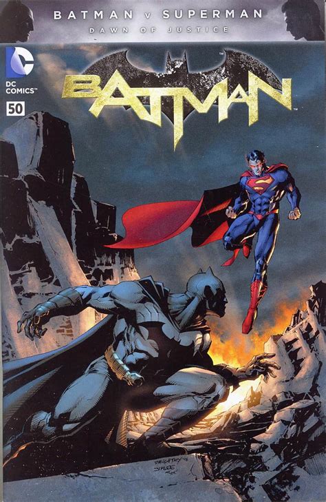 Batman Vol 2 50 Cover E Variant Jim Lee Batman V Superman Dawn Of
