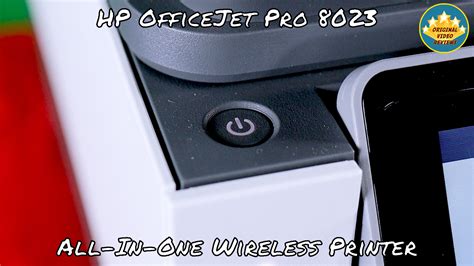 Hp Officejet Pro 8023 All In One Printer Review Original Video Reviews