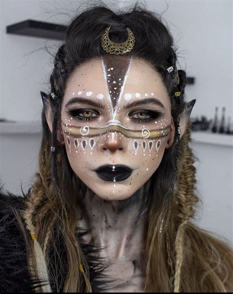 Pin By Edhel Sfx On Молот Тора Elf Makeup Halloween Makeup Viking