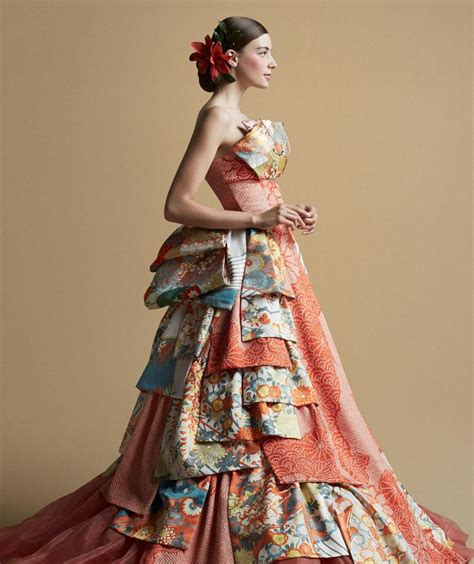 In the past, only close family members and matchmakers called nakodo attended the wedding. 7 Stunning Wedding Dresses Made From Traditional Japanese ...
