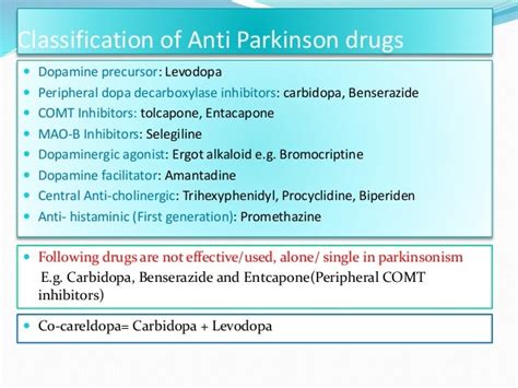 Antiparkinsons Drugs