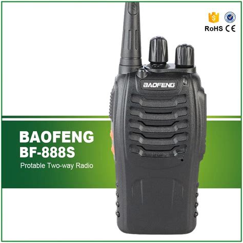 Baofeng Bf 888s Walkie Talkie Transceiver Uhf Intercom Two Way Radio