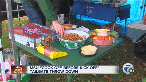 Maybe you would like to learn more about one of these? Food Network and ESPN hit East Lansing for MSU-OSU ...