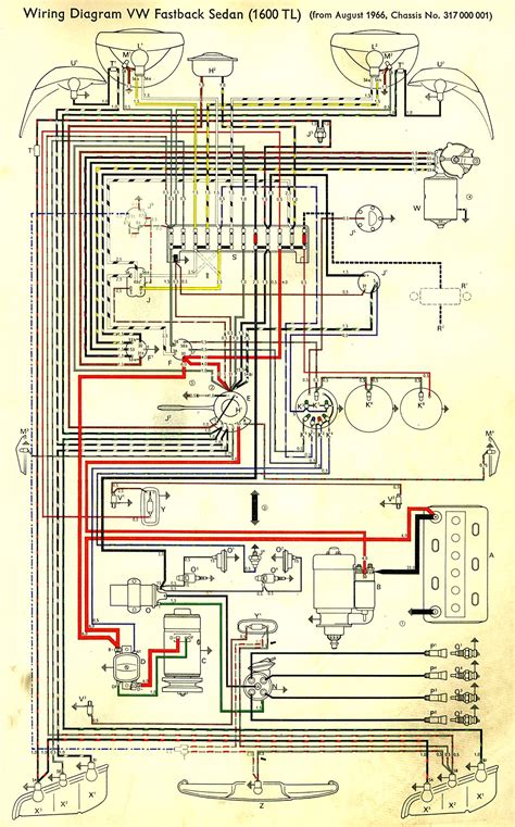 An explanation of the differences among the three types of wiring: 1968 Volkswagon Squareback Type 3 Ignition Wiring Diagram