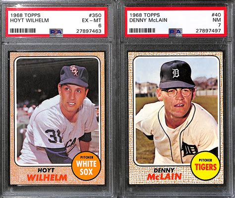 It does not have team cards, but does have two checklists. Lot Detail - Lot of (18) 1968 Topps Baseball Cards - PSA Graded!