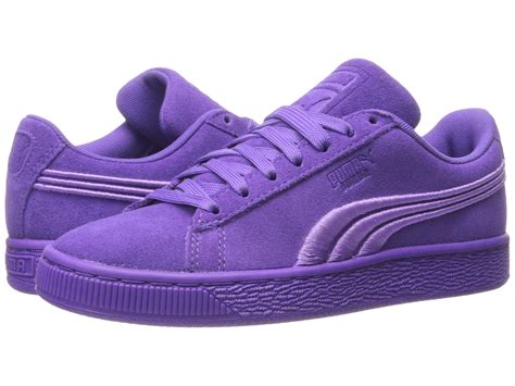 Puma Suede Classic Badge Sneakers In Purple For Men Lyst
