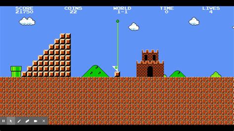 Super Mario Bros In Html5 Youtube