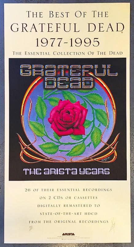 Grateful Dead The Arista Years 1977 1995 Poster Bears Choice Web Shop