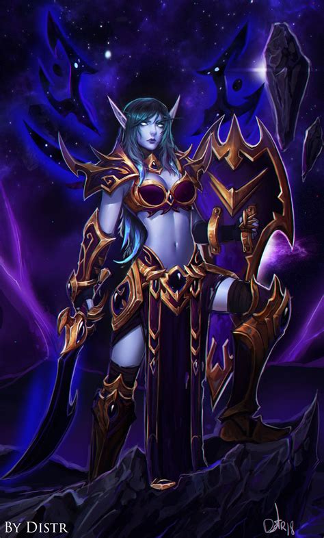 Void Elf Spellbreaker By Destr Art Warcraft Art Warcraft Characters