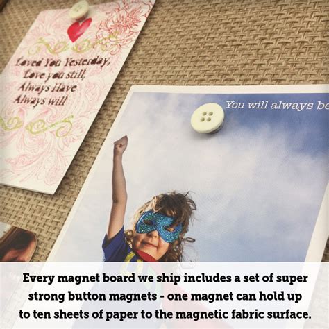 Hanging Magnetic Board Custom Made Bulletin Board