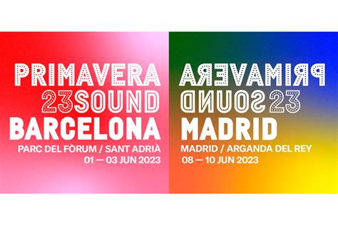 Se Desvela El Cartel Del Primavera Sound 2023 Barcelona Madrid